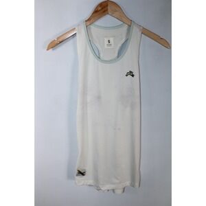 Tracksmith Women's Small Ivory Activewear Tank Top